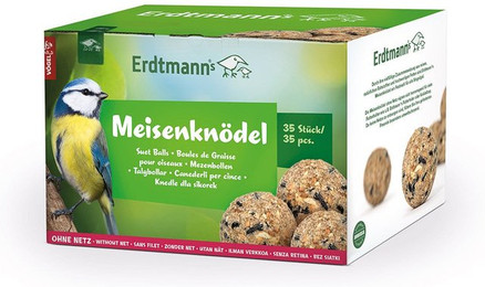 Produktbild von Erdtmann's Meisenknödel ohne Netz im Karton 35 Stück