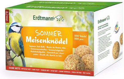 Produktbild von Erdtmann's Sommer-Meisenknödel ohne Netz 100 Stück