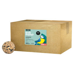 Produktbild von Erdtmanns 100 Meisenknödel ohne Netz im Karton