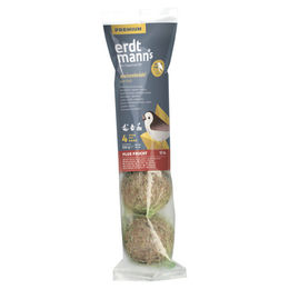 Produktbild von Erdtmanns 4 Meisenknödel PLUS FRUCHT mit Netz