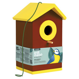 Produktbild von Erdtmanns Bunter Nistkasten dunkelrot