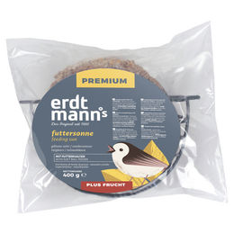 Erdtmanns Futtersonne PLUS FRUCHT inkl. Futterhalter – Bild 1 von 5