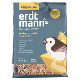 Produktbild von Erdtmanns Meisen-Snack PLUS 800 g im Standbeutel