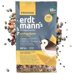 Produktbild von Erdtmanns schalenloses Streufutter PLUS 800 g im Flachbeutel
