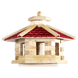 Produktbild von Erdtmanns Vogelhaus Schindeldach zum Aufstellen