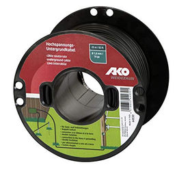 Erdverlegbares Hochspannungskabel mit doppelter Isolierung Kerbl 50m-âme 2,5mm galva – Bild 1 von 3