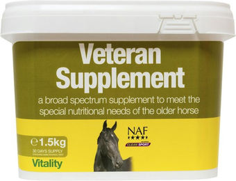 Produktbild von Ergänzungsfutter für ältere Pferde NAF Veteran Supplement