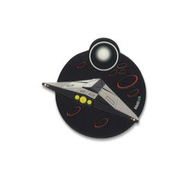 ergobag Klettlogo Space 3D-Silikon-Klettie - 1 Stk. – Bild 1 von 2