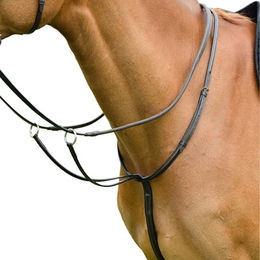 Erhöhtes einfaches Martingal für Pferde Kincade Classic – Bild 1 von 2