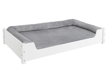 Produktbild von ERST-HOLZ Hundebett für große Hunde 100x60 Kiefer