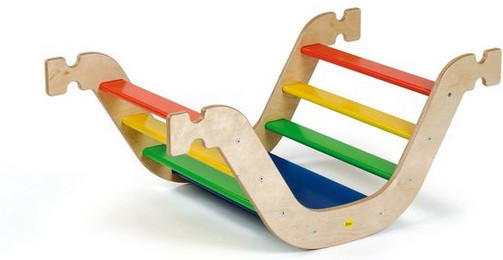 Produktbild von Erzi Outdoor-Spielzeug Birkensperrholz Set Kletterwippe Mini