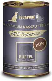 Produktbild von Escapure Büffel PUR 6x400g