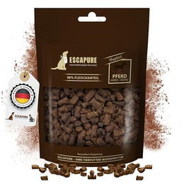 Produktbild von ESCAPURE Hupferl Pferdefleisch Hundesnack - 150 g