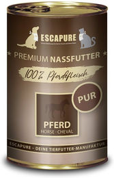 Produktbild von ESCAPURE Nassfutter Pferd PUR 24x400g