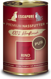 Produktbild von ESCAPURE Nassfutter Rind PUR 6x400g