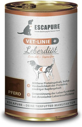 Produktbild von Escapure VET-Leberdiät Pferd 6x400g