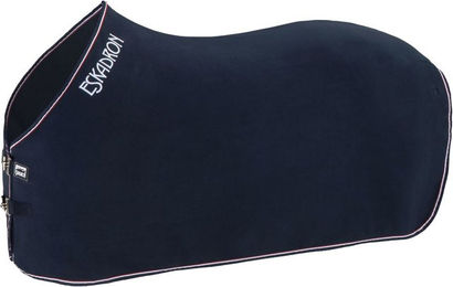 Produktbild von Eskadron Abschwitzdecke Fleece Contrast Basic Navy L - 1 Stk.