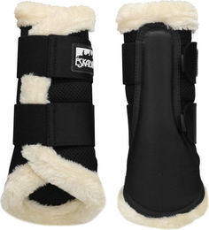 Eskadron Fauxfur Mesh Gamaschen Basic schwarz Größe S - 1 Stk. – Bild 1 von 2