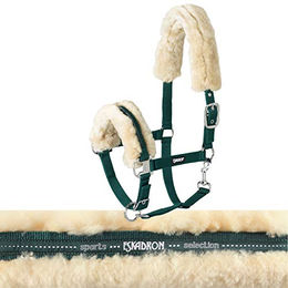 Produktbild von Eskadron Halfter mit Lammfell und Dornschnalle