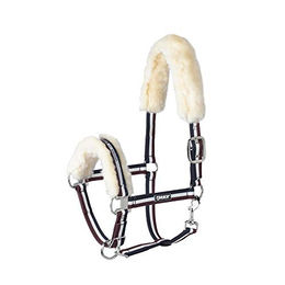 Produktbild von Eskadron Halfter mit Lammfell und Dornschnalle