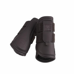 Produktbild von Eskadron Pferde Gamaschen Faux Leather Teak Brown Platinum