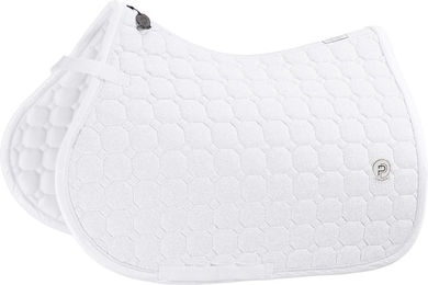 Produktbild von Eskadron Pferde Schabracke Cotton Glitter Teak Brown Platinum