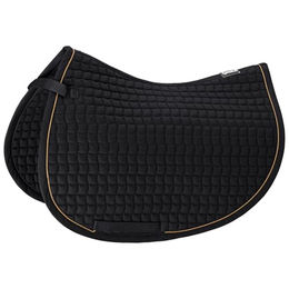 Eskadron Schabracke Baumwolle uni black-gold – Bild 1 von 2