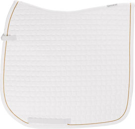 Produktbild von Eskadron Schabracke Cotton mit farbiger Biese Dressur schwarz/Gold