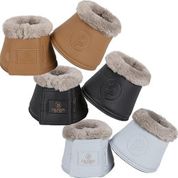 Produktbild von Eskadron Sprungglocken Faux Leather FF Cognac Platinum