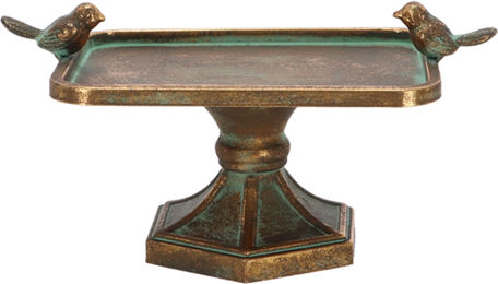 Produktbild von Esschert Design Aged Metal Vogeltränke - M