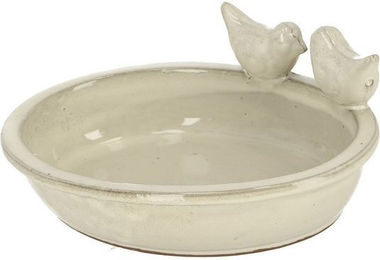 Produktbild von Esschert Design Desert Dream Vogeltränke Hellgrau/Creme