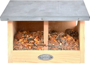 Produktbild von Esschert Design Eichhörnchen Futterhaus doppelt