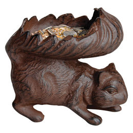 Produktbild von Esschert Design Futterschale Vogeltränke Motiv Eichhörnchen