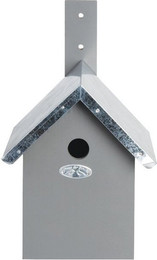 Produktbild von Esschert Design Nistkasten Vogelhaus für Blaumeisen grau