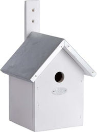 Esschert Design Nistkasten Vogelhaus für Blaumeisen weiß - 1 Stk. – Bild 1 von 8