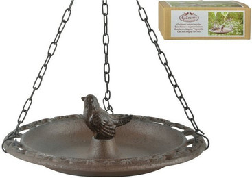 Produktbild von Esschert Design Vogeltränke hängend aus Gusseisen und Metall
