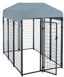ESTEXO Freigehege Hundezwinger Hundekäfig Hundehaus 185x117x185cm Schweissgitter Eleme – Bild 1 von 5