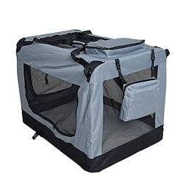 ESTEXO Tiertransportbox Transportbox Hundebox Faltbox XXL Transporttasche faltbar Tierbox Hu – Bild 1 von 9