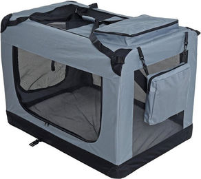 Produktbild von ESTEXO Tiertransportbox Transportbox Hundebox Faltbox XXXL Transporttasche faltbar Tierbox H