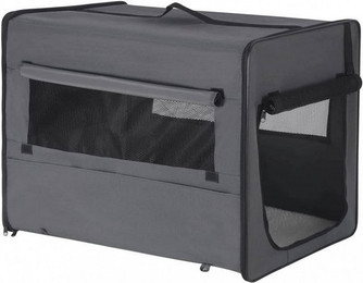 Produktbild von EUGAD Faltbare Hundebox und Katzenbox B61xH51xT46cm