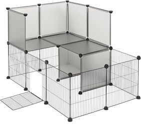 Produktbild von EUGAD Kleintierkäfig Doppelstöckig mit Tür 107x72x72 cm