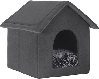 Produktbild von EUGAD Tierhaus Hunde- und Katzenhaus mit herausnehmbarem Kissen