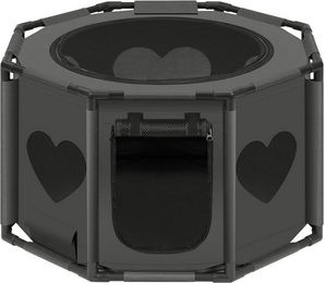 Produktbild von EUGAD Welpenauslauf faltbar mit Dach und Tür