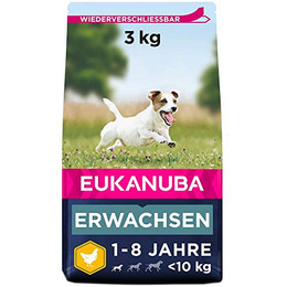 Produktbild von Eukanuba Adult Small Breed Huhn Trockenfutter - 3 kg