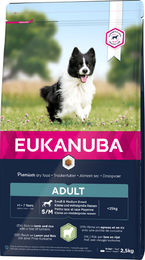 Produktbild von EUKANUBA Adult Small & Medium Breeds Lamm & Reis - 2,5 kg