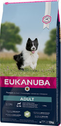 Produktbild von Eukanuba Adult Small & Medium Breeds Lamm & Reis - 12 kg