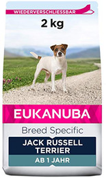 Produktbild von Eukanuba Breed Specific Jack Russell Terrier Adult Hundefutter mit Huhn - 3 x 2 kg
