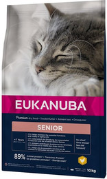 Produktbild von EUKANUBA Cat Senior All Breeds Top Condition Chicken & Liver - 10 kg
