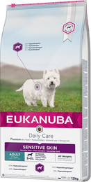 Produktbild von Eukanuba Daily Care Adult Sensitive Skin - 2 x 12 kg