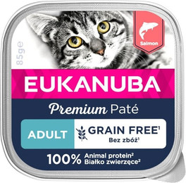 Produktbild von EUKANUBA Grain Free Adult Lachspastete 85 g